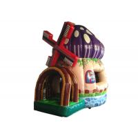 Commercial Inflatable Bouncer 3 X 4 X 5m , Silk Printing Minnie Mouse Bounce House Inflatable Mushroon Bouncy Castle
