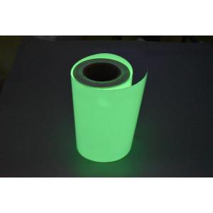 China PVC printable 1.24mx45.7m photo Luminescent Vinyl Film Glow In The Dark Adhesive Vinyl Roll supplier