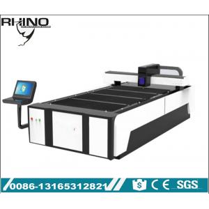 China Raycus 1KW Fiber Laser Cutting Device , Industrial Laser Metal Cutting Table supplier