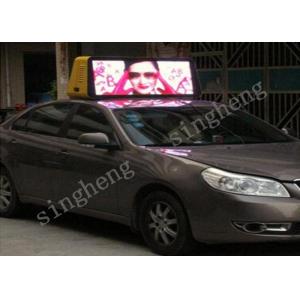 High Definition Taxi Top LED Display P4 Epistar LED Chip HS Code 8528591090