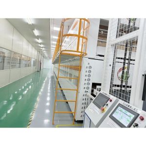 China Electric Driven Roll Flute Paper Thermal Film Sheet Hot Press Dry Solar Module Production Line Laminating Machine for Nonwoven wholesale