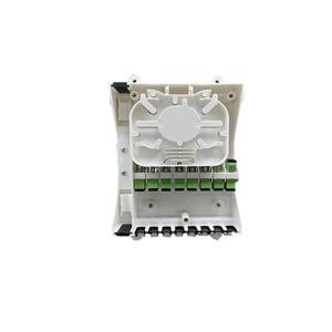 China Caixa terminal ótica PC+ABS IP65 de caixa de distribuição da fibra ótica da parede do núcleo de FTTH 8 com o adaptador 8pcs supplier