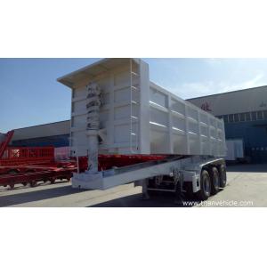 3 axles 60ton hydraulic dump trailer for sale | TITAN VEHICLE