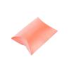 Coated Paper Pillow Shaped Packaging Box With Custom Logo For And Recycled Material