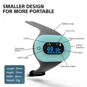 35g  Clinical Pulse Oximeter With 30 Hours Battery Life ±2BPM Pulse Rate Accuracy