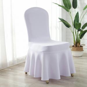 Plain Dyed 220gsm Spandex Elastic Banquet Chair Covers