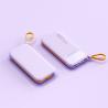 China Ultra-thin And Compact Self-contained Power Bank 10000mah Super Fast Charger Large Capacity Portable wholesale
