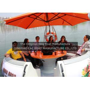 China Center Grill 260cm Height LLDPE Bbq Donut Boat supplier
