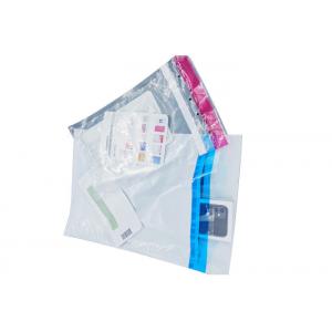 China 3 Side Seals Protective Packaging A5 Security Tamper Evident Bags supplier