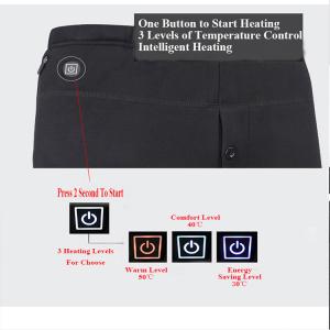 China Sustainable Men Heated Thermal Pants 7.4V 2.2Ah Battery M-XXL supplier