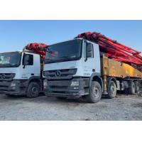 56m Used Concrete Pump Truck SYM5449THB560C-8A With Benz Chassis