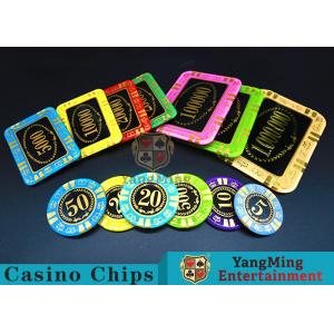 El casino de la forma redonda RFID salta/el póker Chips With Good Wear Resistance del casino