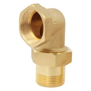 Brass Straight Union With Metal Sealed 1 1 4" Brass Fittings For Water Lines