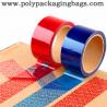 China Offset Printing Perforated Tamper Proof Tape For Carton Package wholesale