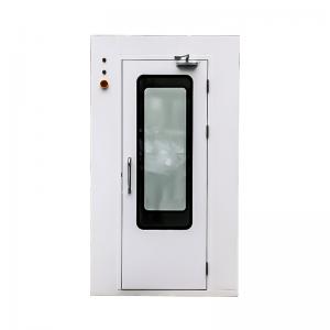 Aluminum Cleanroom Air Shower Cabinet Customizable Powder Coated Steel / SUS304