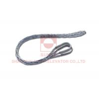 China Cable Pulling Mesh Grips Elevator Spare Parts Compensation Chain With Eyes on sale