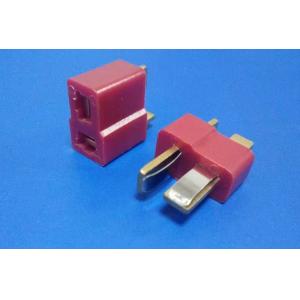 China Red Color 2 Poles Power Male And Female Connector 600V AC DC Votage Rating supplier