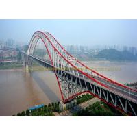 China Customized Single Lane Double Lane Steel Bridge Structure Cold Rolled on sale