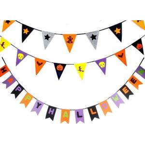 China OEM 43 Colors Felt Holiday Decorations Halloween Garland For Halloween supplier