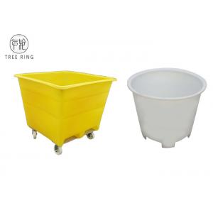 China 800L Bulk Containment Offal Large Plastic Storage Bins With Fork Lift Holes supplier