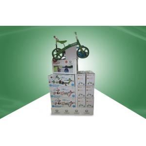 Four Face Show  Paper POP Cardboard Display for Kids Bikes Selling to Costco