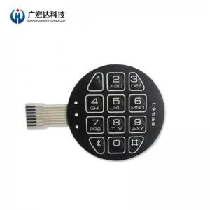 China Keyboard Membrane Push Button Switch , Membrane Panel Switch OEM Service supplier