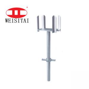 Steel Fork 280mm Length 28mm Diameter U Head Jack