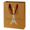 Coated paper bag, Wine gift bag for the wine bottle, aluminium foil paper bag