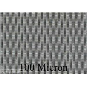 T304 / T316 Plain Dutch Weave Mesh 20x250 Mesh 100 Micron Filter Cloth