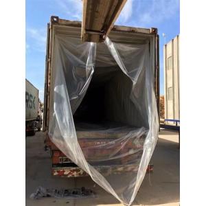 China 20ft 40ft PE Dry Bulk Container Liner 150mic Polyethylene Seafood supplier