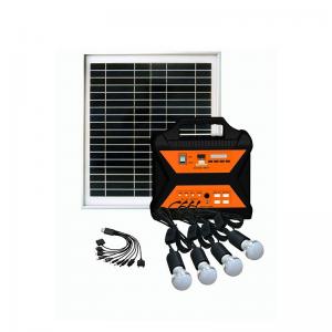 DC solar home system portable solar lighting kits Radio MP3 lead acid battery Solar Power Generator SL1230