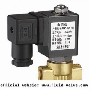 China 1/4 inch Mini Direct Acting Electric Solenoid Water Valve Normally Closed supplier
