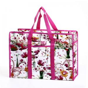 China Printing Laminated Non Woven Fabric Shopping Bags Waterproof Non Woven Poly Bag supplier