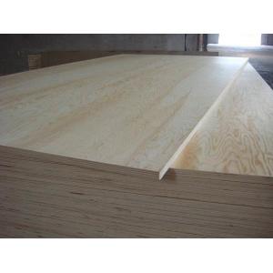 China Natural Color Pine Veneer Plywood , Furniture grade 4 By 8 Plywood Sheets supplier