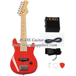 30&quot ; Kit réglé de guitare de paquet de guitare d'enfants de guitare électrique de jouet avec 3W l'amplificateur AGT30-ST3