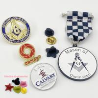 O capelão Badge Metal Lapel fixa o Pin maçônico da lembrança do aniversário dos leões