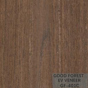 Engineered Wood Veneer EV Veneer Black Walnut Crown Cut Natural