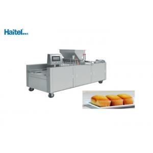 China Full Automatic Pastry Cake Making Machine For Bakery PLC Control 2-6s Extrusion Time supplier