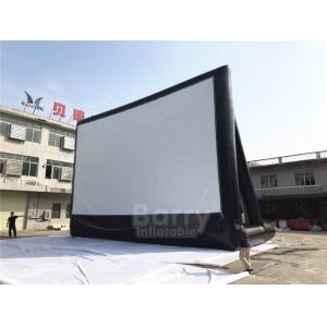 China Large Outdoor Backyard Inflatable Home Theater Projection Screen For Advertising supplier