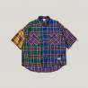 China Small quantity clothing manufacturers Polyester Grid Men Shirts wholesale