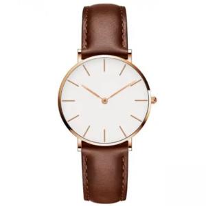 China Band Width 20mm Leather Watch Fashion OEM Digital Clock Hand Watch supplier