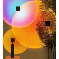 China Modern Corner Stand Sunset Led Projector Lamp Photography Colorful USB on sale