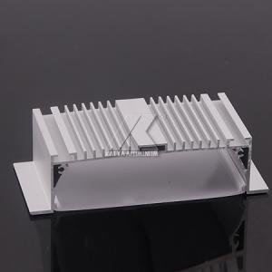 China Little Scratch LED Aluminium Profile T3-T8 Temple Big LED Bar 60-80um Powder Coating supplier