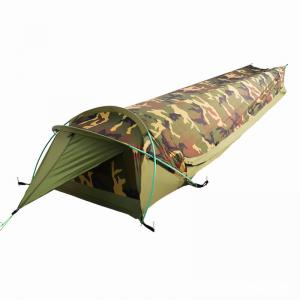Portable Single Camo Blvy Double Tunnel Tent Outdoor Camping Equipment