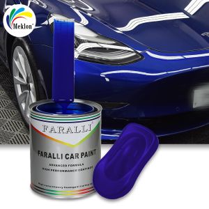 China Pintura metálica azul profundo de secado rápido y eficiente que coincide con el color original de fábrica para pintar con aerosol de automóviles supplier