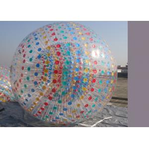 Colour Dot Inflatable Zorb Ball Human Hamster Rolling ball With colorful D-ring