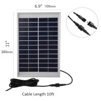 China 1w 5w 6w 10w Custom Solar Panel Glass Mini Solar Panel For Camping on sale