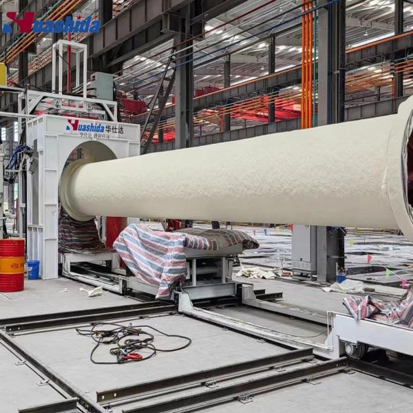 Polyurethane Spraying Foam Preinsulated Steel Pipe Making Machine with PUF Insulation Layer and PE Outer Casing for Hot Chiller Water/Oil/Chemical Material Pipeline