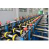 Metal Chanel Roll Forming Machine Chain Driven PLC Control 22KW With Reducer