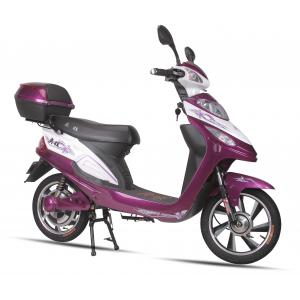 China 350W Battery Adult Electric Scooter 2 Wheel Battery Powered Scooter With Seat supplier